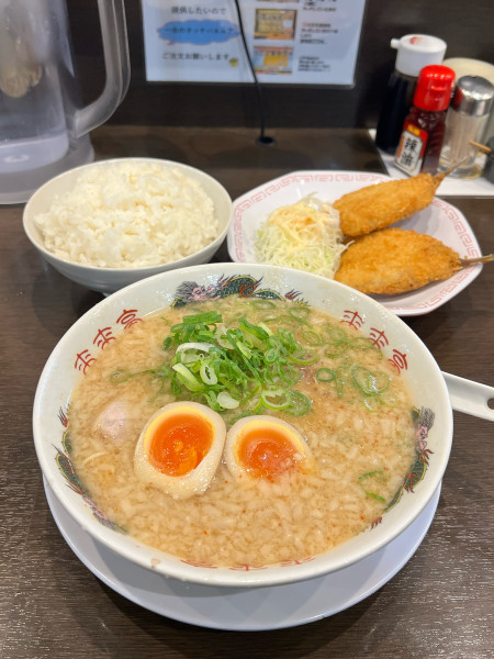 「こってりラーメン」@来来亭 各務原店の写真