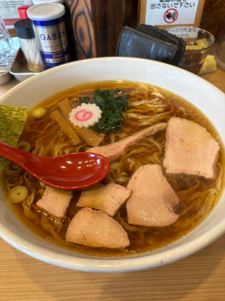 「中華そば大盛り」@白河手打中華そば 法隆の写真