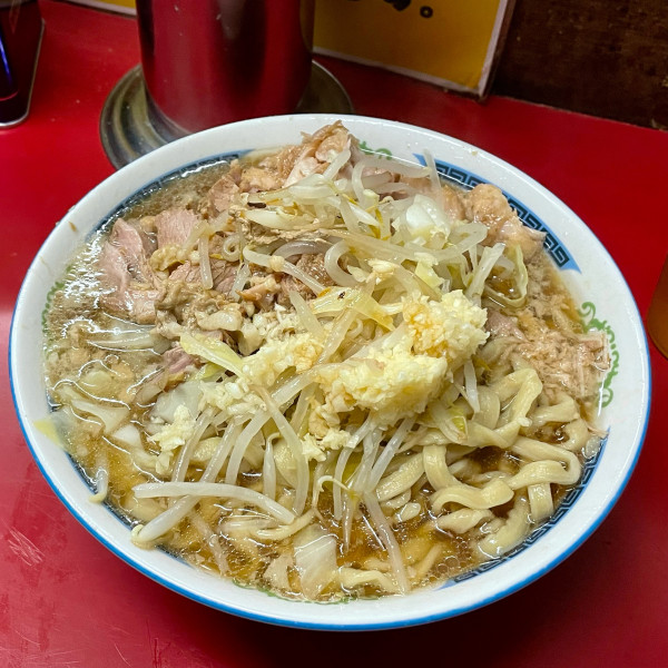「大豚/全マシ」@ラーメン二郎 目黒店の写真