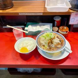 ラーメン(850円)/めし(100円)/もやし増し(0円)