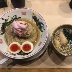 鰹昆布水つけ麺