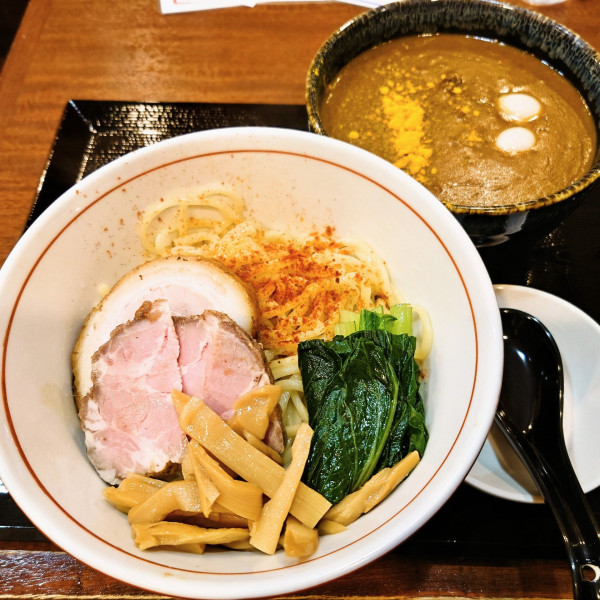 「夜の部限定10食　豚骨カレーつけ麺」@WITH「麺、道有楽」の写真