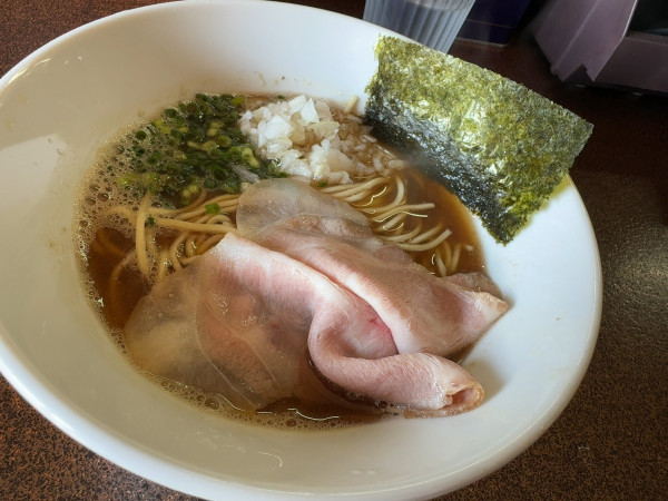 「淡麗醤油+和え玉」@2番ライト 煮干男の写真