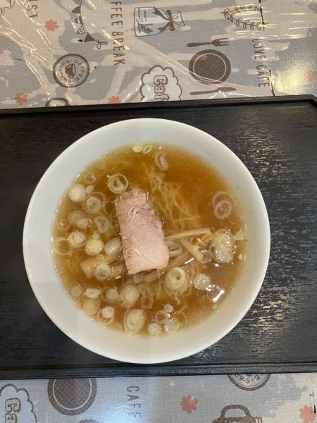 「釜石ラーメン ハーフ(500円)」@新華園の写真