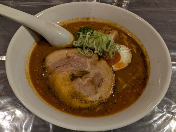 「辛シビ味噌󠄀らぁめん」@らぁ麺 麺道館の写真