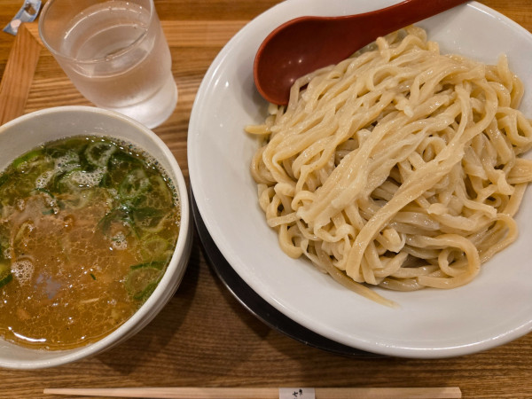 「つけ麺大盛(塩)」@麺や 七彩 八丁堀店の写真