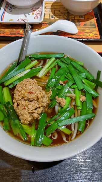 「台湾ラーメン　680円」@謝謝餃子軒の写真