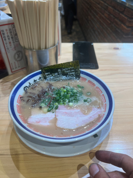 「らーめん」@博多長浜らーめん 田中商店の写真