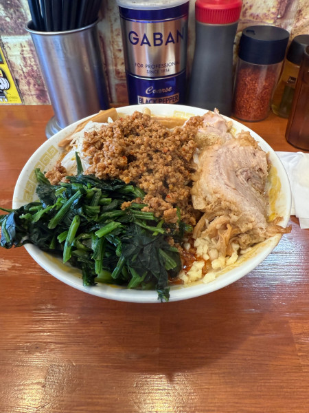 「酸辣湯麺+レンソウ」@それいけ！たかちゃんラーメンの写真