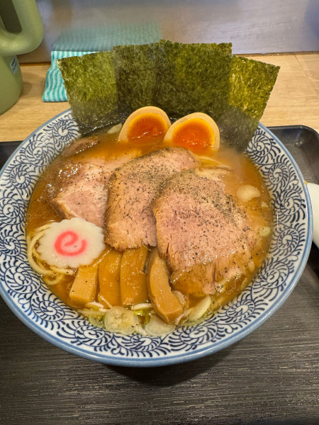 「特製中華そば」@中華そば 青竹の写真