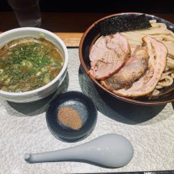 チャーシューつけ蕎麦大1700+魚介限定200+ネギ150