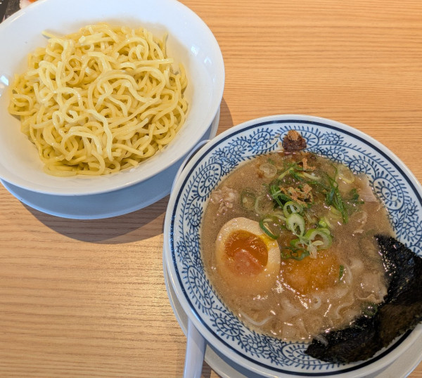 「肉そばつけ麺（1067円）」@丸源ラーメン 新座片山店の写真