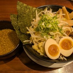 生姜醤油肉つけ麺