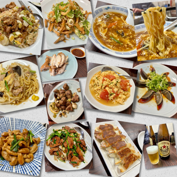 「半ターロー麺、焼きそば、肉盛チャーハン他色々」@新珍味の写真