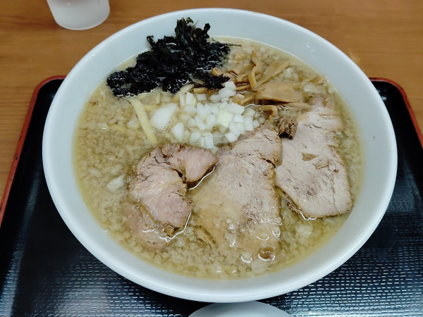 「背脂煮干し　　　1000円」@肉煮干中華そば 鈴木ラーメン店の写真