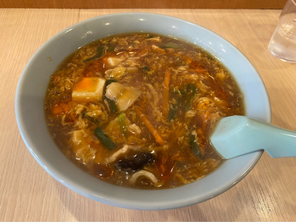 「サンラータンメン1,100円」@中華千里の写真