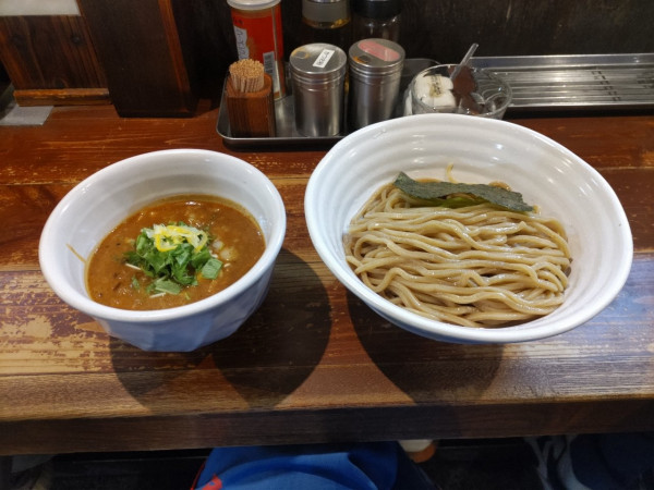 「辛つけ麺(ピリ辛)」@麺屋 えん寺の写真