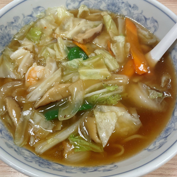 「うまにラーメン（0.5玉）740円」@ぎょうざの満洲 おおたモール店の写真