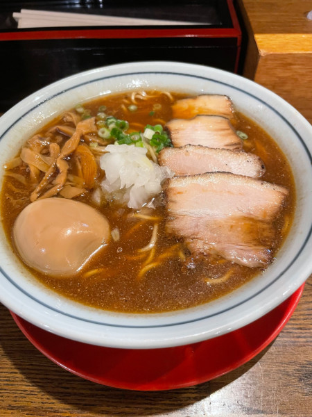 「煮干中華そば¥800+味玉¥150」@拉麺えぼしの写真