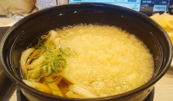 「かけうどん 242円」@はま寿司 南陽ショッピングプラザ店の写真