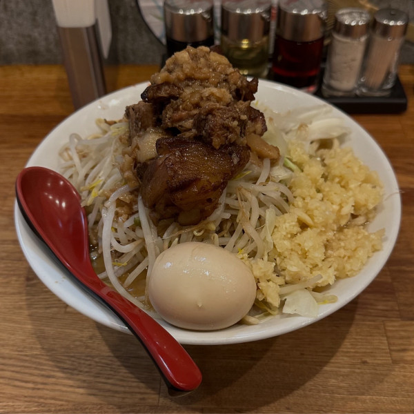 「二郎系らーめん」@麺処 青野の写真