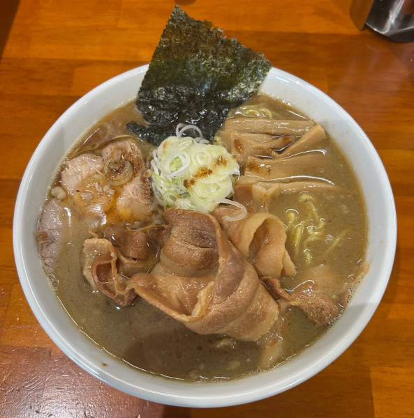 「甘海老の100SP ¥1200」@一条流がんこラーメン金町の写真