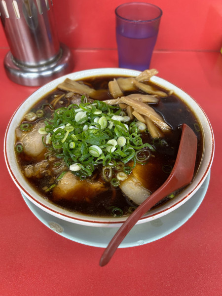 「竹入中華そば 950円」@新福菜館 本店の写真