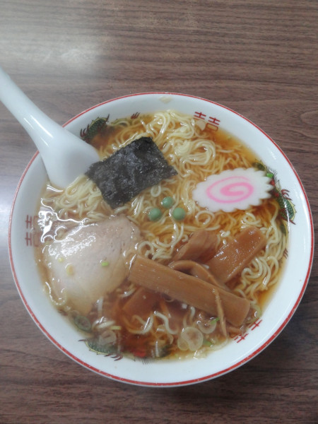 「ラーメン750円」@多万里食堂の写真