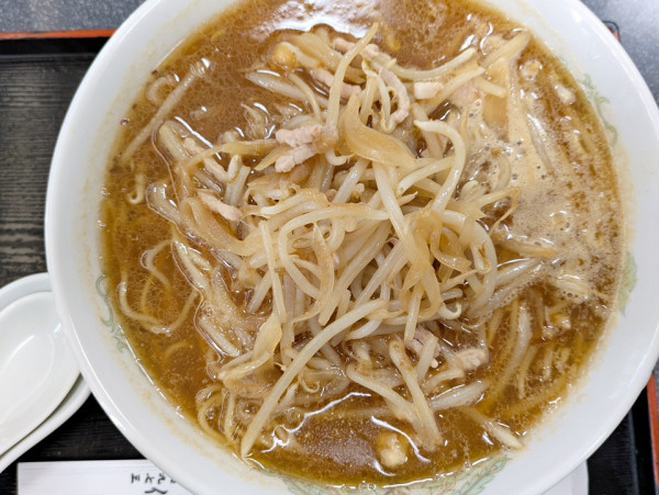 「みそらーめん」@そば処 やぶ仲の写真