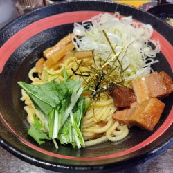 油そば　並　※味噌汁付き