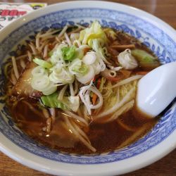 野菜ラーメン　醤油　※クーポンで５００円