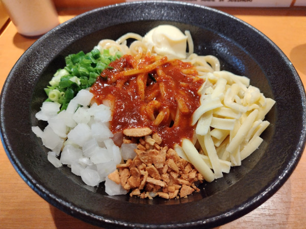 「辛まぜそば」@油そば 鈴の木の写真