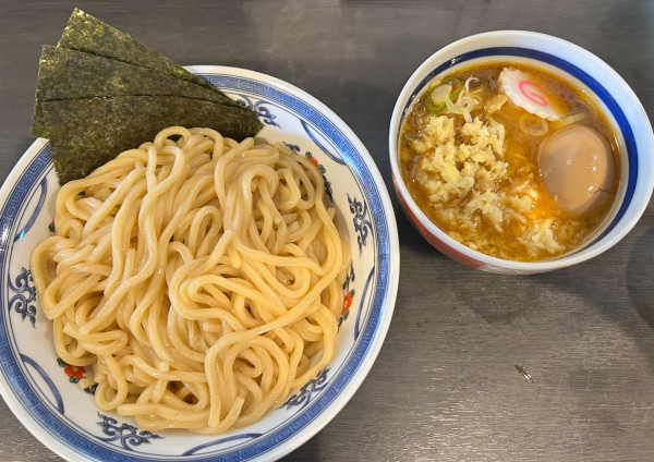 「生姜つけ麺1000円+玉子100円」@自家製麺ご藤の写真