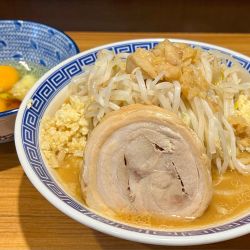 ラーメン 並 ニンニクアブラマシマシ