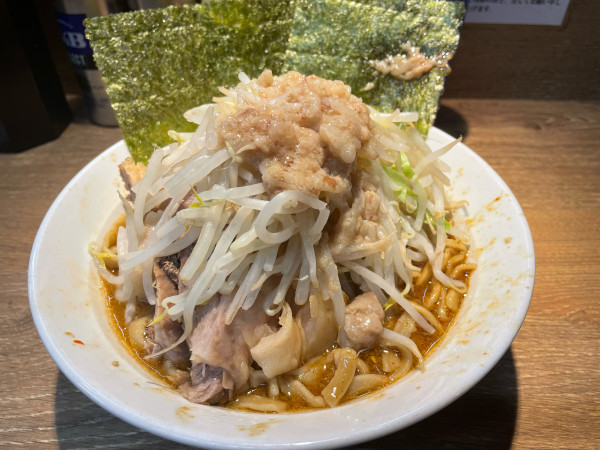 「M Ⅱ 汁なし¥1,200」@麺屋 浜一の写真