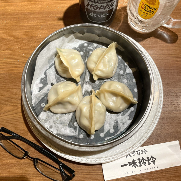 「ラムパクチー（羊肉香菜）蒸」@一味玲玲 はなれの写真