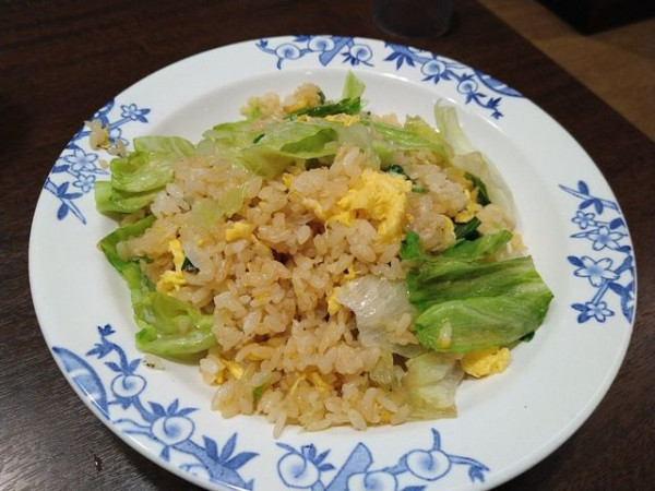 「レタスチャーハン」@バーミヤン 京都新堀川店の写真