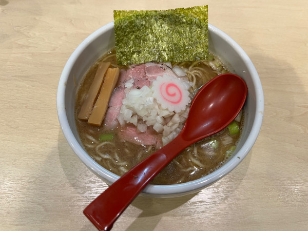 「煮干中華そば＋替玉」@煮干中華そば ぜくうの写真