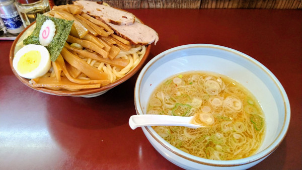 「塩もりそば＋メンマ」@鎌倉大勝軒の写真