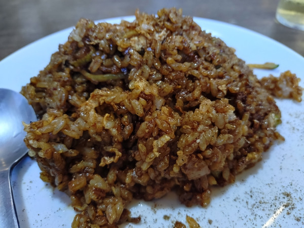 「マーラー黒チャーハン、パーコー麺」@昆布森の写真