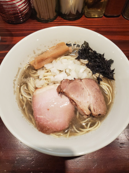 「煮干らーめん」@麺rabo万歳の写真