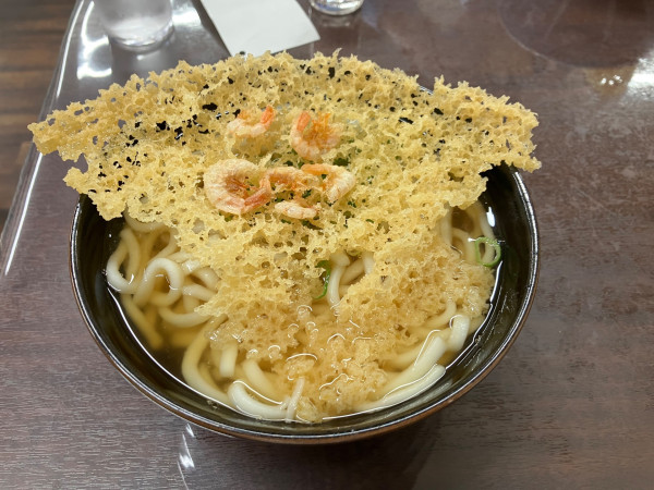 「天ぷらうどん」@桃太郎 本店の写真