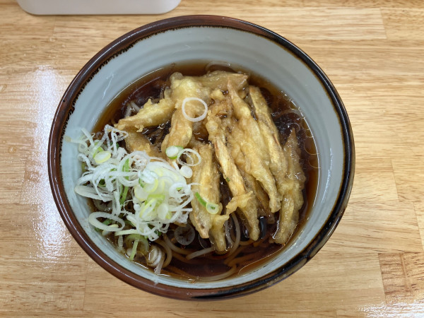 「ごぼう天そば」@笠置そばの写真