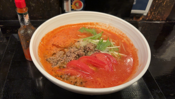「トマトラーメン　９８０円」@麺処 大田屋の写真