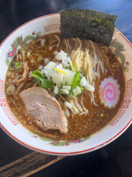 「極上背脂煮干し」@中華そば 日の出屋の写真