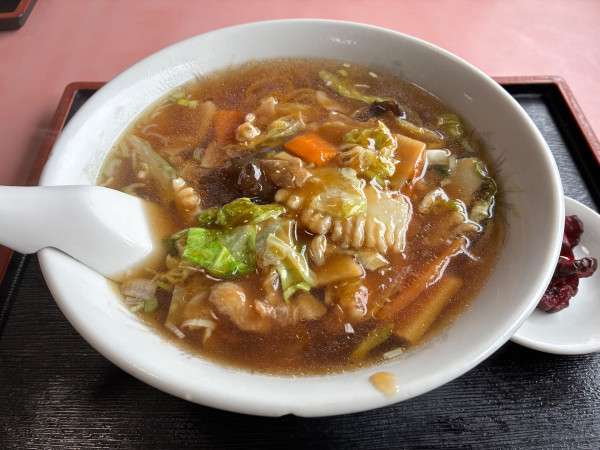 「五目餡掛けラーメン(950円)」@中国料理 ふじよしの写真