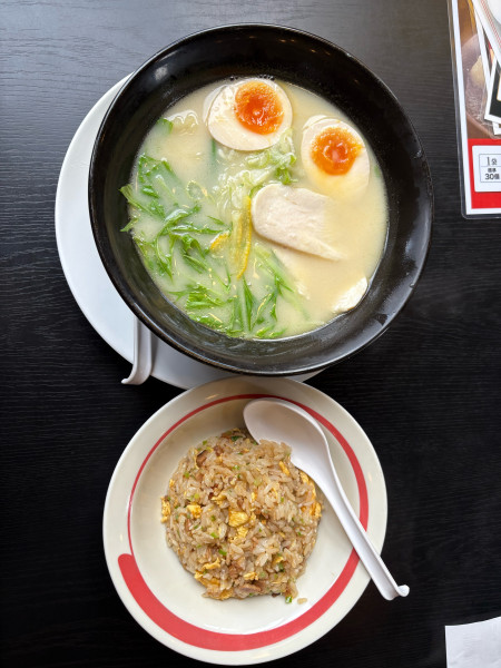 「鶏白湯らーめん」@幸楽苑 栃木小金井店の写真
