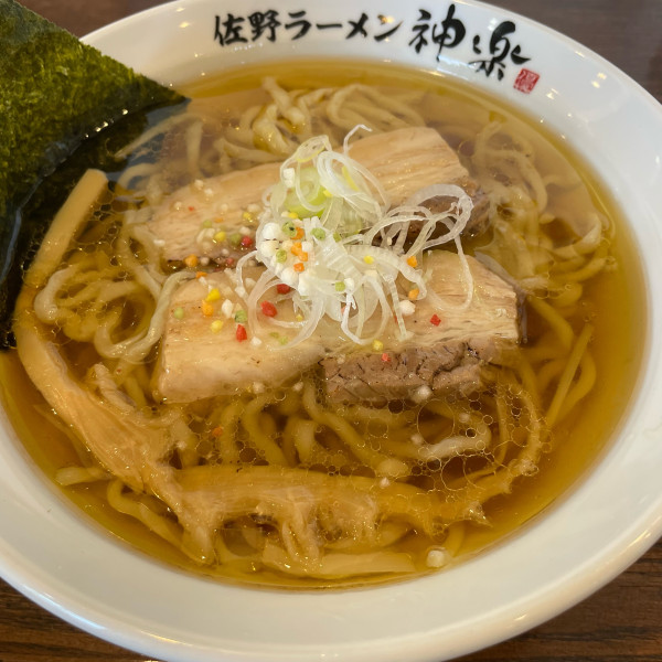 「醤油ラーメン　850円」@佐野ラーメン NEW KAGURAの写真