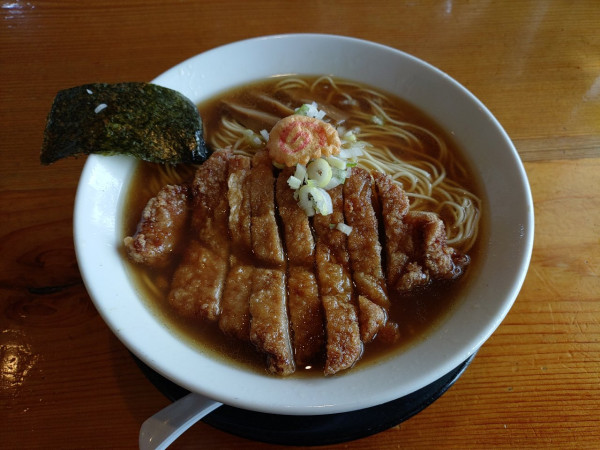 「中華パーコーめん　大盛り」@客野製麺所の写真