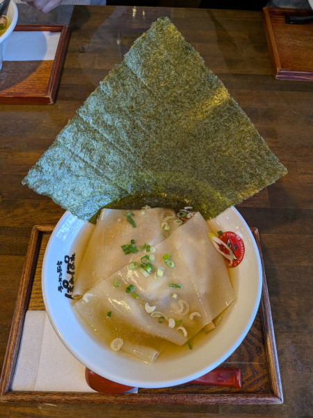 「激面積」@ラーメン厨房 ぽれぽれの写真